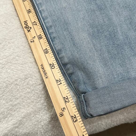 NYDJ Women’s Cropped Sheri Slim Jeans Sz 12P Stretch Rolled Bottom Soft - Picture 5 of 6